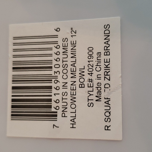 Halloween Snoopy and friends in costumes candy Bowl NWT - Picture 7 of 7